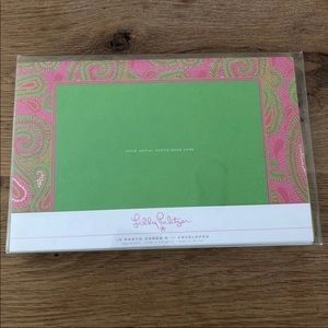 NEW Lilly Pulitzer Paisley Print Photo Cards